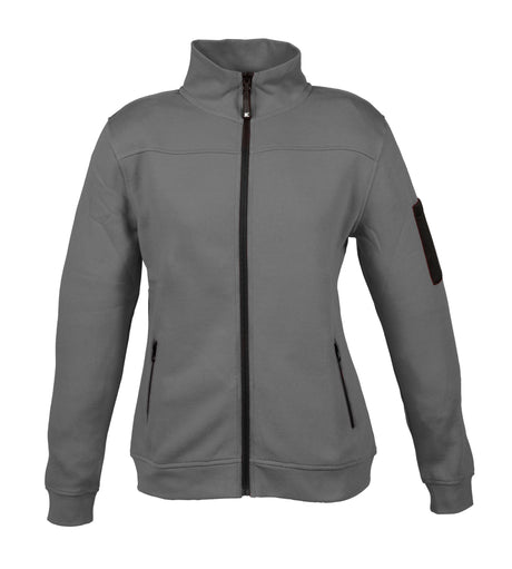 FELPA DA LAVORO CON ZIP JRC GIACARTA LADY DONNA