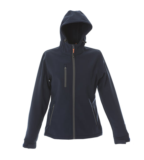 GIACCA DONNA IMPERMEABILE CON LOGO RICAMATO LATO CUORE