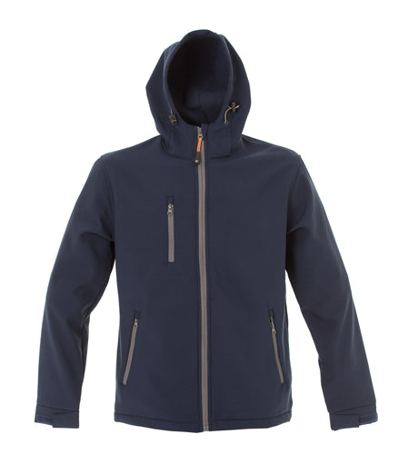 GIACCA UOMO IMPERMEABILE CON LOGO STAMPATO LATO CUORE