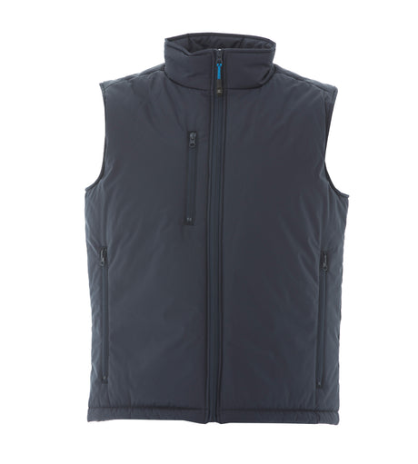GILET UOMO IMPERMEABILE CON LOGO STAMPATO LATO CUORE