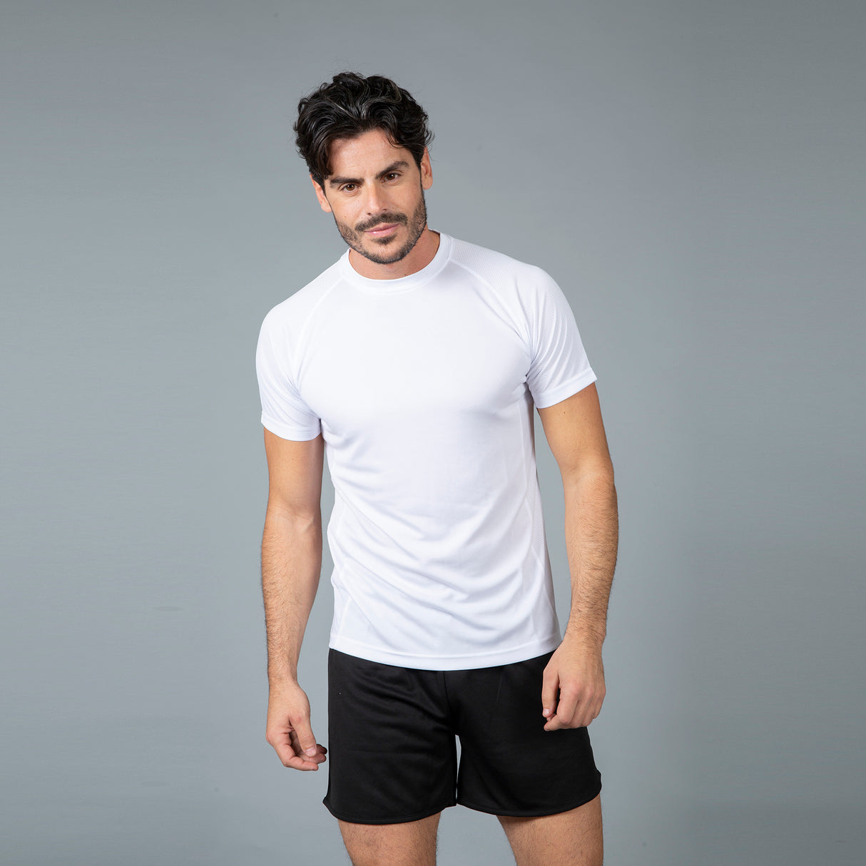 T-SHIRT TECNICA SPORTIVA A MANICA CORTA JRC MONTEVIDEO UOMO