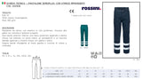 PANTALONE DA LAVORO MULTITASCHE ROSSINI SERIOPLUS+ A00106