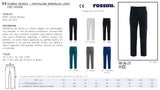 PANTALONE DA LAVORO MULTITASCHE ANTISTRAPPO LEGGERI ROSSINI SERIOPLUS+ A00135