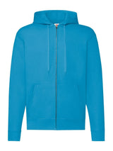 FELPA CON CAPPUCCIO E ZIP FRUIT OF THE LOOM 620620 CLASSIC HOODED SWEAT JACKET UOMO