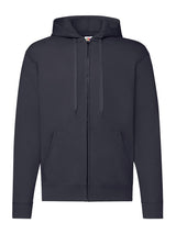 FELPA CON CAPPUCCIO E ZIP FRUIT OF THE LOOM 620620 CLASSIC HOODED SWEAT JACKET UOMO