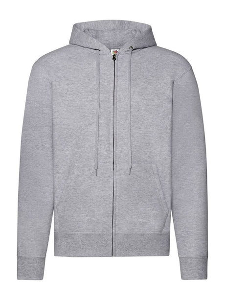 FELPA CON CAPPUCCIO E ZIP FRUIT OF THE LOOM 620620 CLASSIC HOODED SWEAT JACKET UOMO