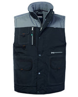 GILET DA LAVORO IMBOTTITO MULTITASCHE ROSSINI BRADFORD HH624 UOMO