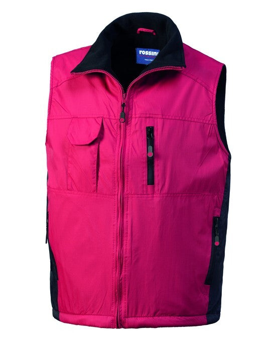 GILET DA LAVORO IN NYLON ROSSINI PERLIS HH686 UOMO