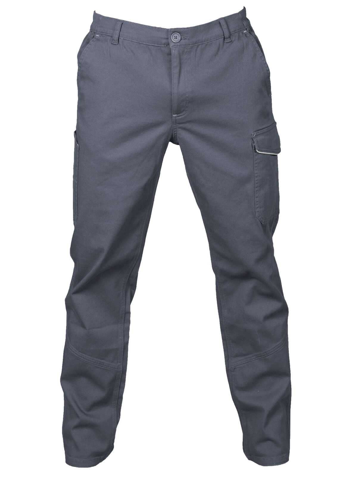 PANTALONE DA LAVORO INVERNALE MULTITASCHE ELASTICIZZATO BS412 HAMMER UOMO