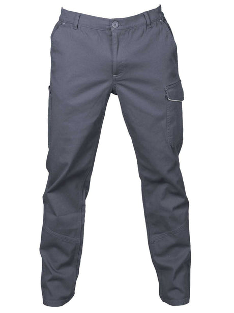 PANTALONE DA LAVORO INVERNALE MULTITASCHE ELASTICIZZATO BS412 HAMMER UOMO
