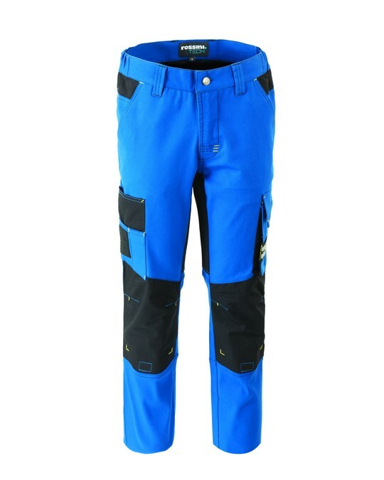 PANTALONE DA LAVORO MULTITASCHE ELASTICIZZATO ROSSINI THUNDER A00328