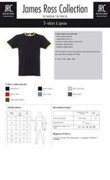 T-SHIRT A MANICA CORTA JRC LIPSIA UOMO
