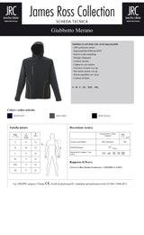 GIACCA IN SOFT SHELL DA LAVORO JRC MERANO UOMO