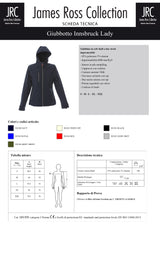 GIACCA DONNA IMPERMEABILE CON LOGO RICAMATO LATO CUORE