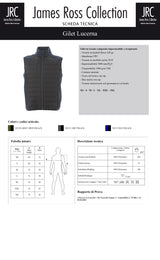 GILET IMPERMEABILE JRC LUCERNA UOMO