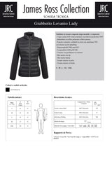 GIUBBINO IMPERMEABILE TRASPIRANTE JRC LOVANIO LADY DONNA
