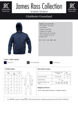 GIUBBINO LEGGERO JRC GROENLAND UOMO