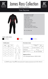 TUTA DA LAVORO MECCANICO GOMMISTA JRC DAYTONA UOMO