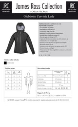 GIACCA SOFTSHELL IMBOTTITA JRC CERVINIA LADY DONNA