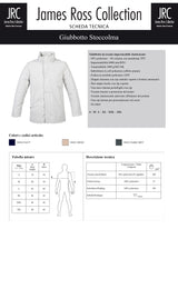 GIACCA IMPERMEABILE ELASTICIZZATO JRC STOCCOLMA UOMO