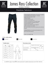 PANTALONE DA LAVORO JRC SALONICCO UOMO