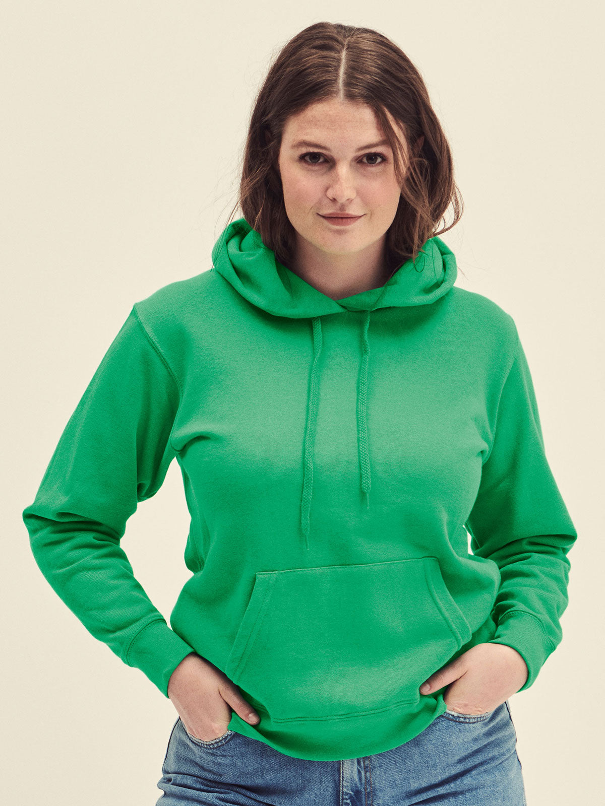 FELPA CON CAPPUCCIO FRUIT OF THE LOOM LADIES CLASSIC HOODED SWEAT DONNA