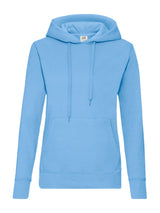 FELPA CON CAPPUCCIO FRUIT OF THE LOOM LADIES CLASSIC HOODED SWEAT DONNA