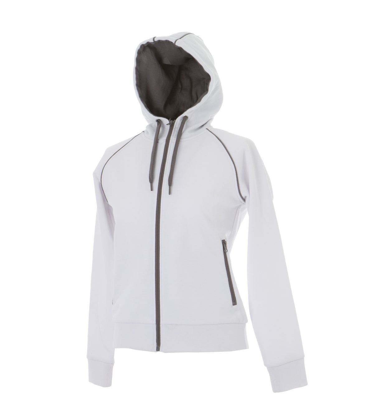 FELPA CON CAPPUCCIO E ZIP JRC SIVIGLIA LADY DONNA