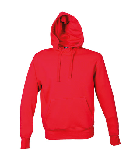 FELPA UOMO CON CAPPUCCIO CON LOGO RICAMATO LATO CUORE