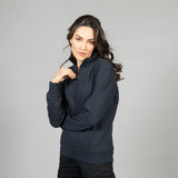 FELPA CON MEZZA ZIP JRC BRISTOL LADY DONNA