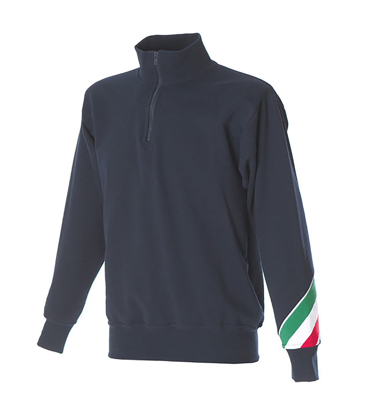 FELPA CON MEZZA ZIP MADE IN ITALY JRC TRENTO UOMO