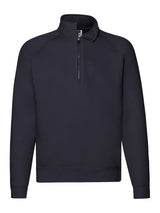 FELPA CON MEZZA ZIP FRUIT OF THE LOOM PREMIUM ZIP NECK SWEAT UOMO