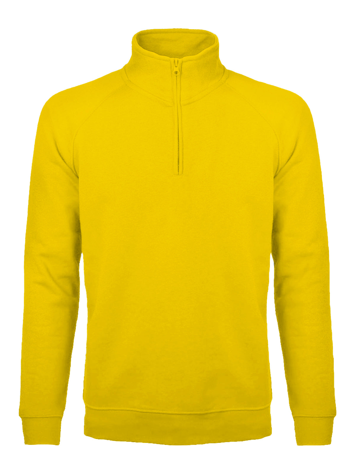 FELPA CON MEZZA ZIP BS NECK SWEAT UOMO