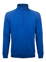 FELPA CON MEZZA ZIP BS NECK SWEAT UOMO