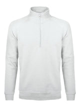 FELPA CON MEZZA ZIP BS NECK SWEAT UOMO