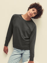 FELPA GIROCOLLO FRUIT OF THE LOOM LADIES LIGHTWEIGHT RAGLAN SWEAT DONNA