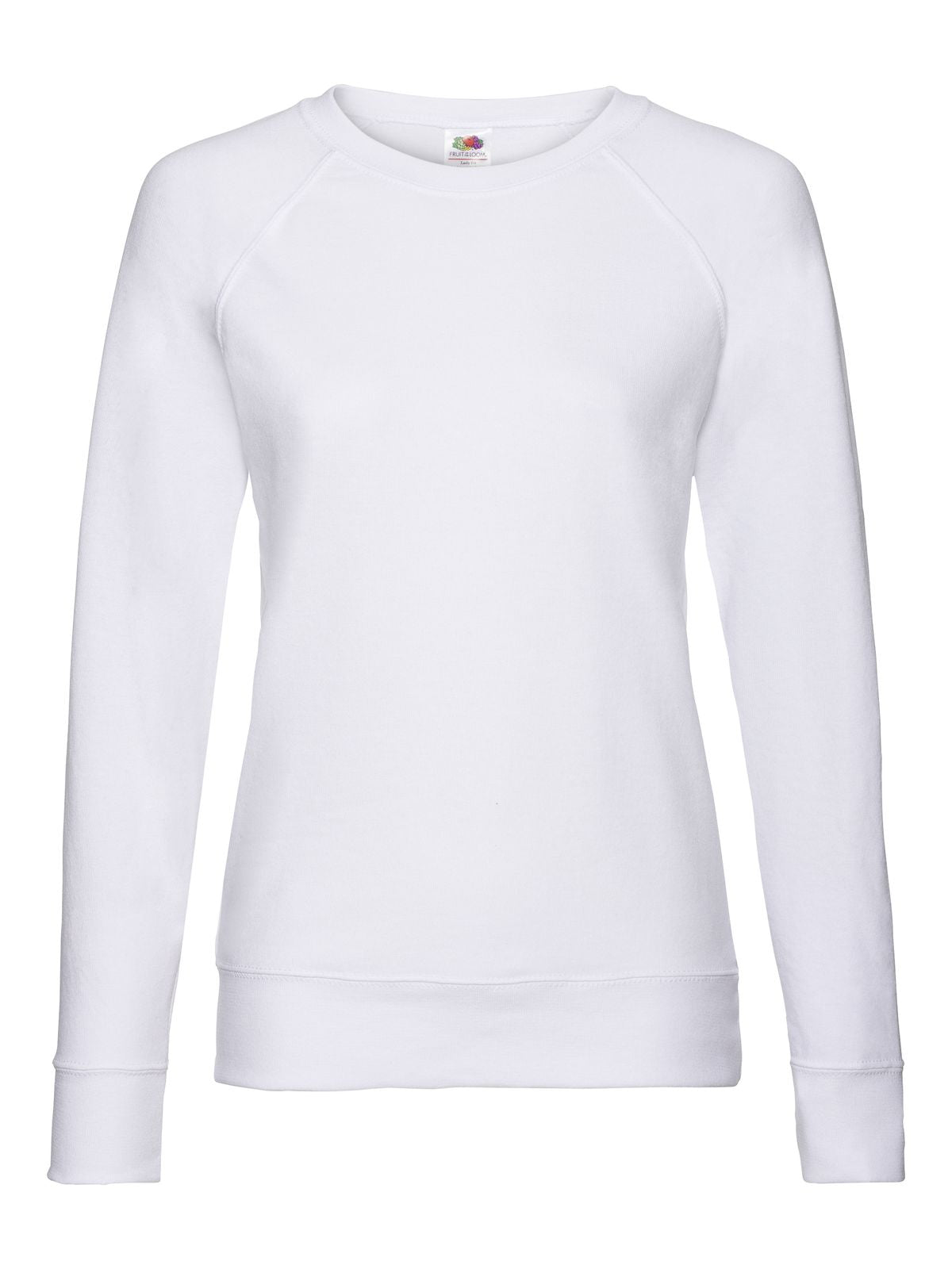 FELPA GIROCOLLO FRUIT OF THE LOOM LADIES LIGHTWEIGHT RAGLAN SWEAT DONNA