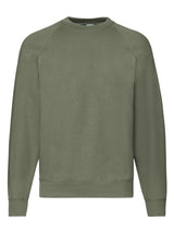 FELPA GIROCOLLO FRUIT OF THE LOOM CLASSIC RAGLAN SWEAT UOMO