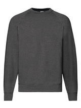 FELPA GIROCOLLO FRUIT OF THE LOOM CLASSIC RAGLAN SWEAT UOMO