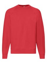 FELPA GIROCOLLO FRUIT OF THE LOOM CLASSIC RAGLAN SWEAT UOMO