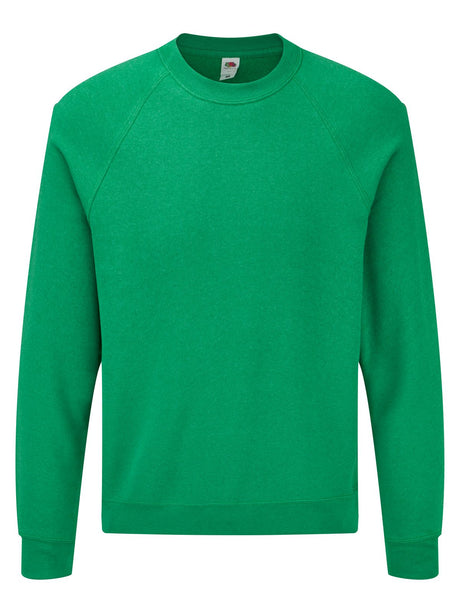 FELPA GIROCOLLO FRUIT OF THE LOOM CLASSIC RAGLAN SWEAT UOMO