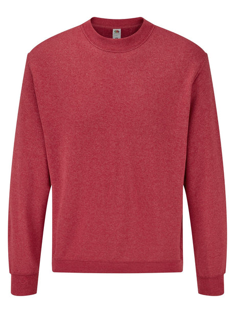 FELPA GIROCOLLO FRUIT OF THE LOOM CLASSIC SET-IN SWEAT UOMO