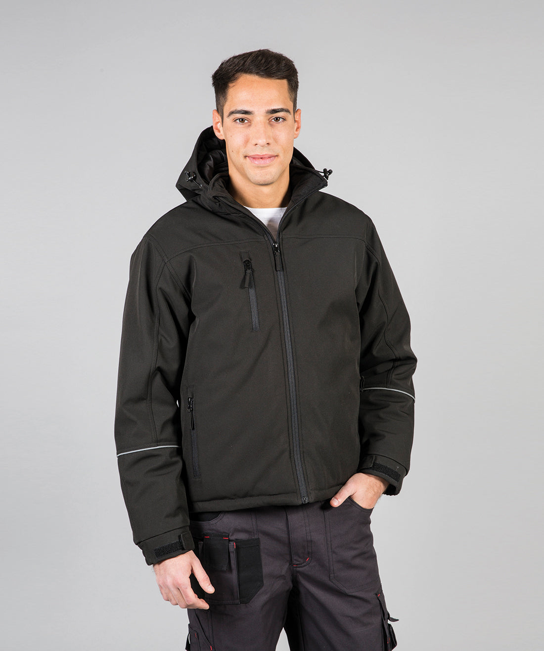 GIACCA IN SOFTSHELL IMPERMEABILE JRC BERING UOMO