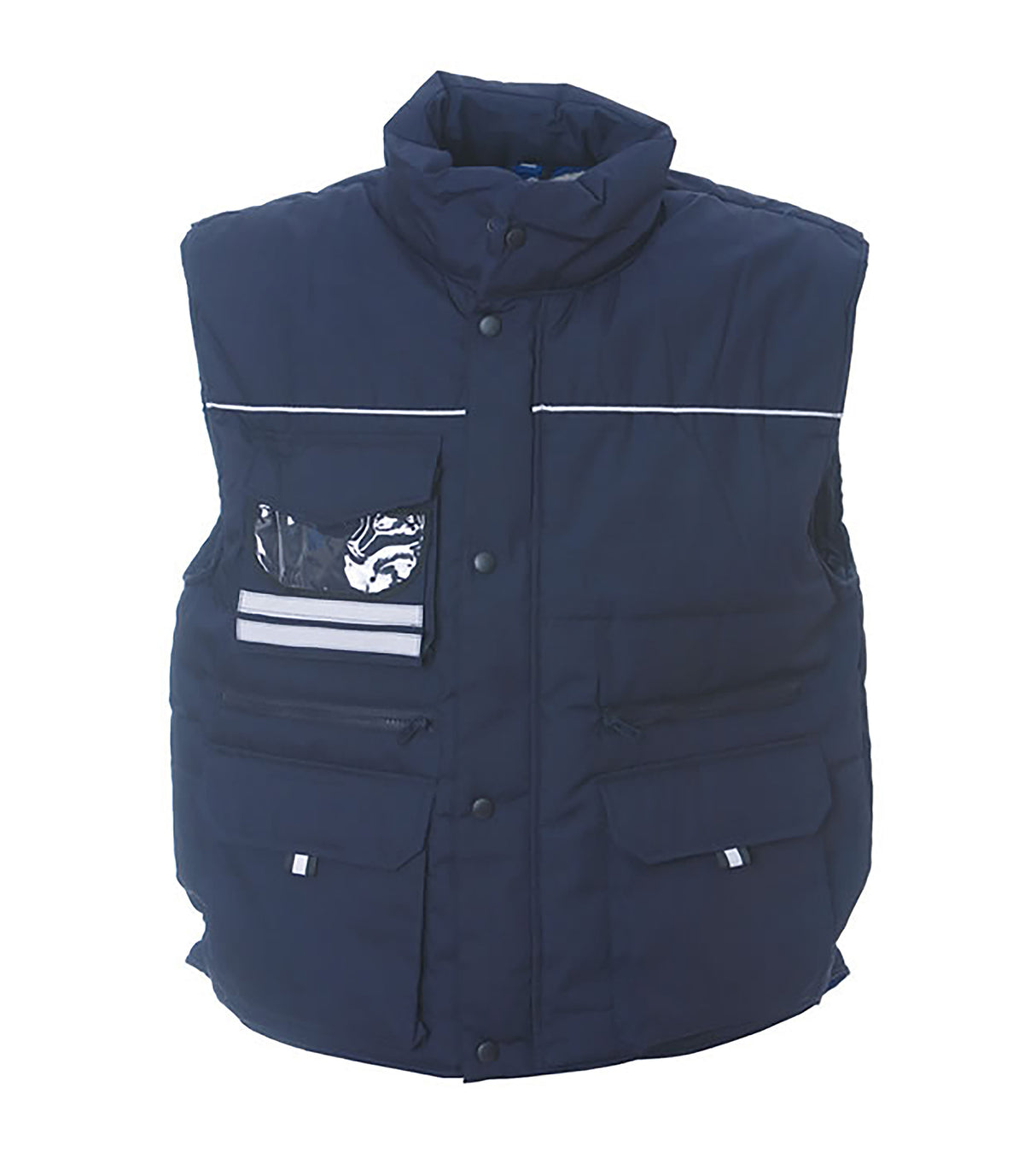 GILET DA LAVORO IMBOTTITO MULTITASCHE JRC GREAT BRITAIN UOMO