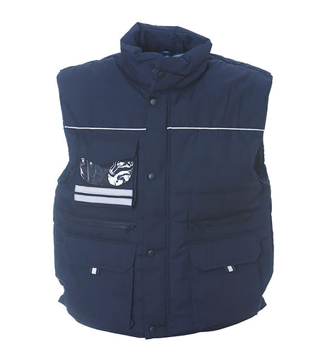 GILET DA LAVORO IMBOTTITO MULTITASCHE JRC GREAT BRITAIN UOMO