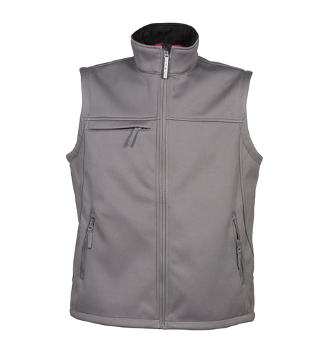 GILET IN SOFTSHELL DA LAVORO IMPERMEABILE JRC ASPEN UOMO