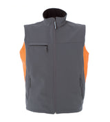 GILET IN SOFTSHELL DA LAVORO IMPERMEABILE JRC EDMONTON UOMO