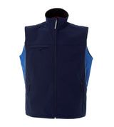 GILET IN SOFTSHELL DA LAVORO IMPERMEABILE JRC EDMONTON UOMO