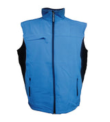 GILET IN SOFTSHELL DA LAVORO IMPERMEABILE JRC EDMONTON UOMO