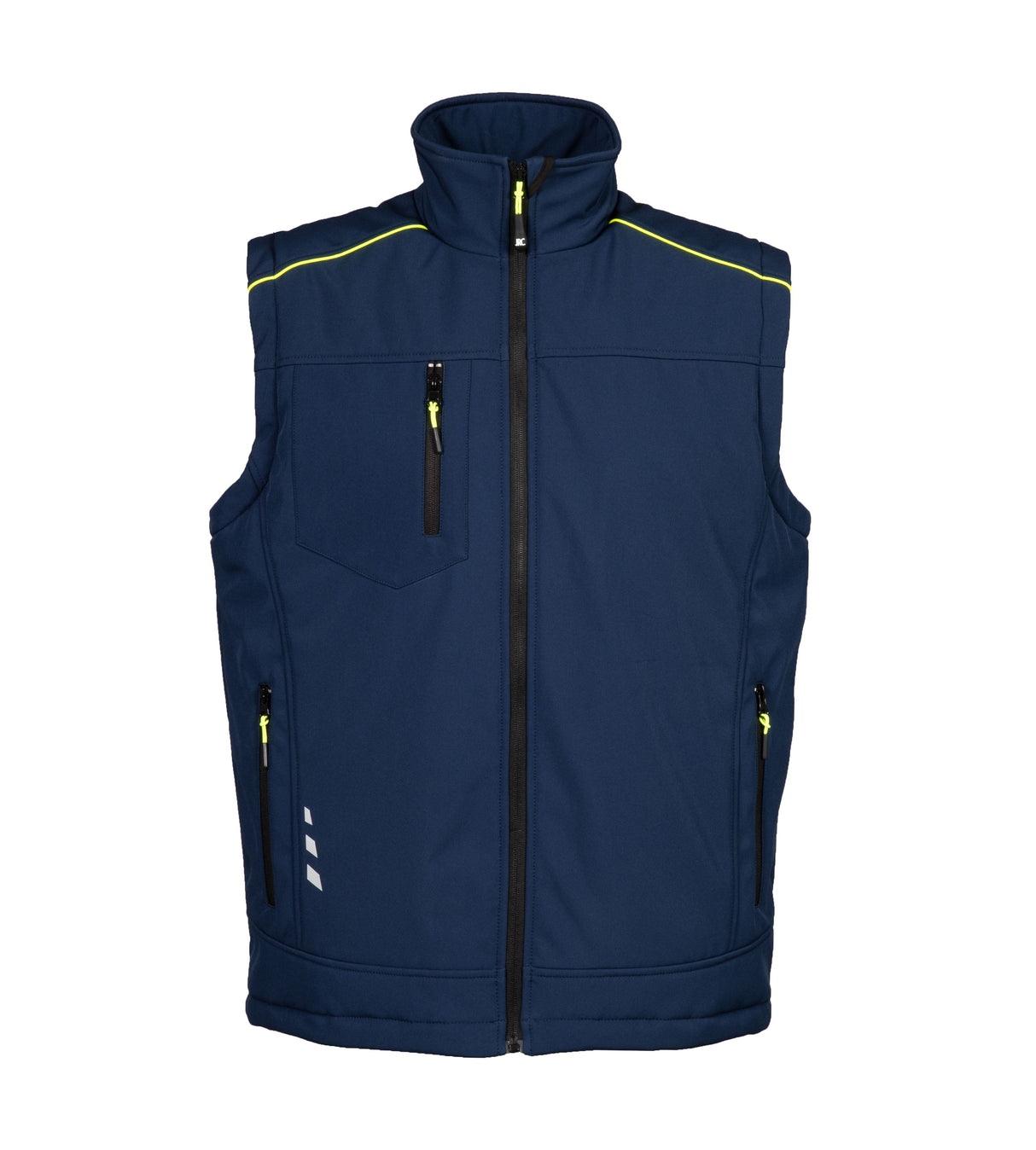 GILET IN SOFTSHELL DA LAVORO IMPERMEABILE IMBOTTITO JRC BORMIO UOMO